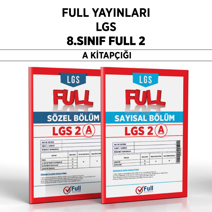 FULL 08.SINIF DENEME SINAVI SY/SZ 2-A - 25-26
